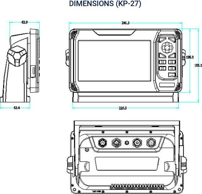 ONWA KP-27A Chart plotter with AIS